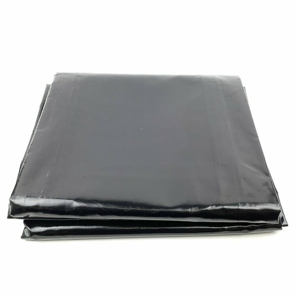 Donovan Arm/Pull Tarp Vinyl 84in x 20ft Black 1800527